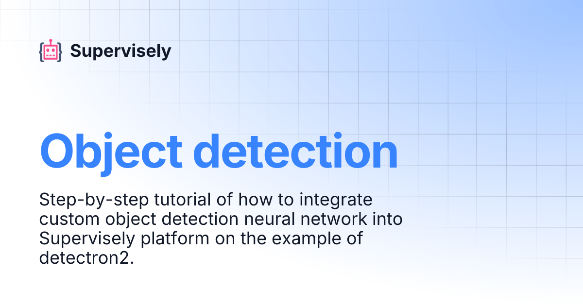 Object detection | Supervisely